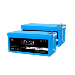 12V 100Ah/ 200Ah LiFePo4 Deep Cycle Lithium Battery Bluetooth / Self-Heating / IP65