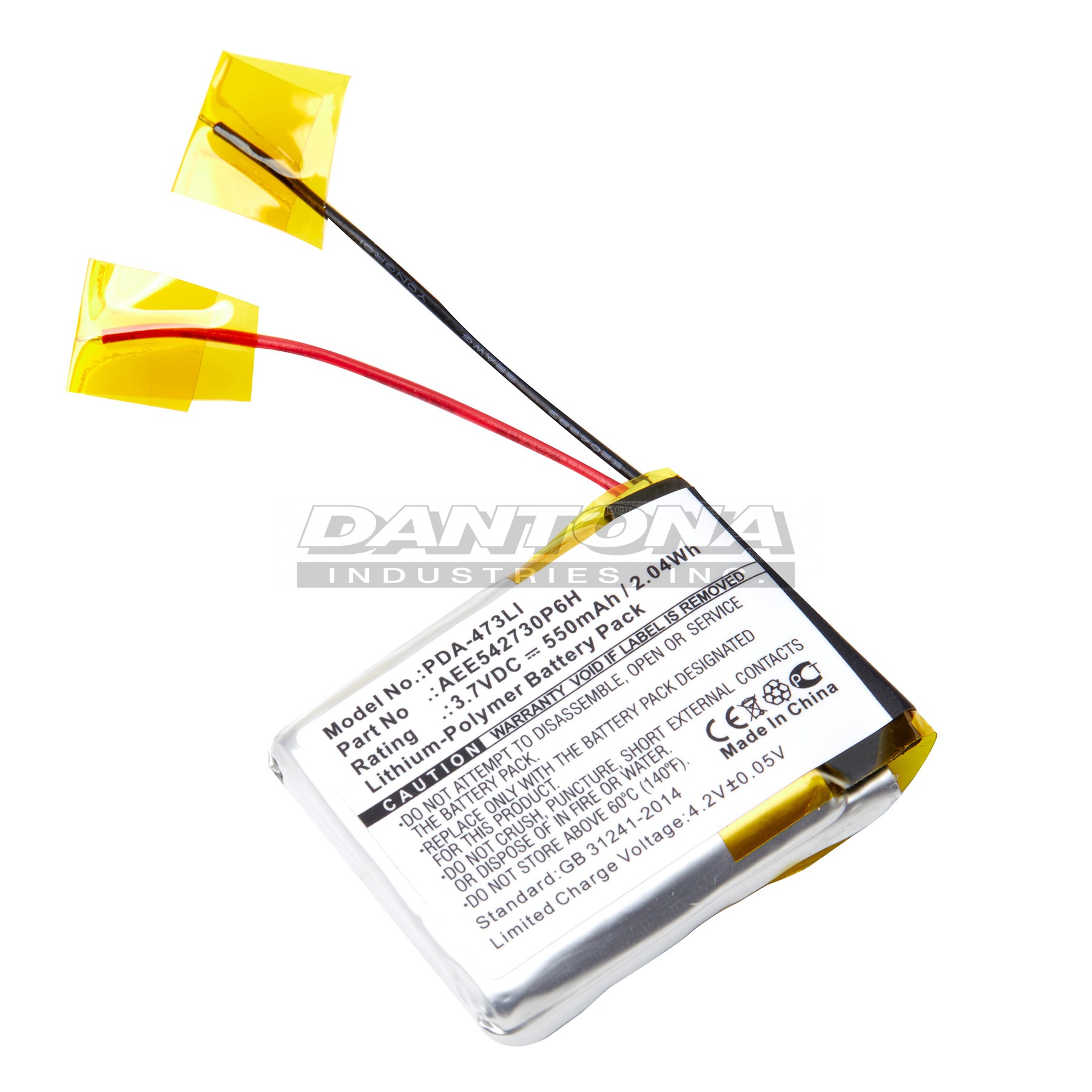 PDA-473LI - Dantona Batteries