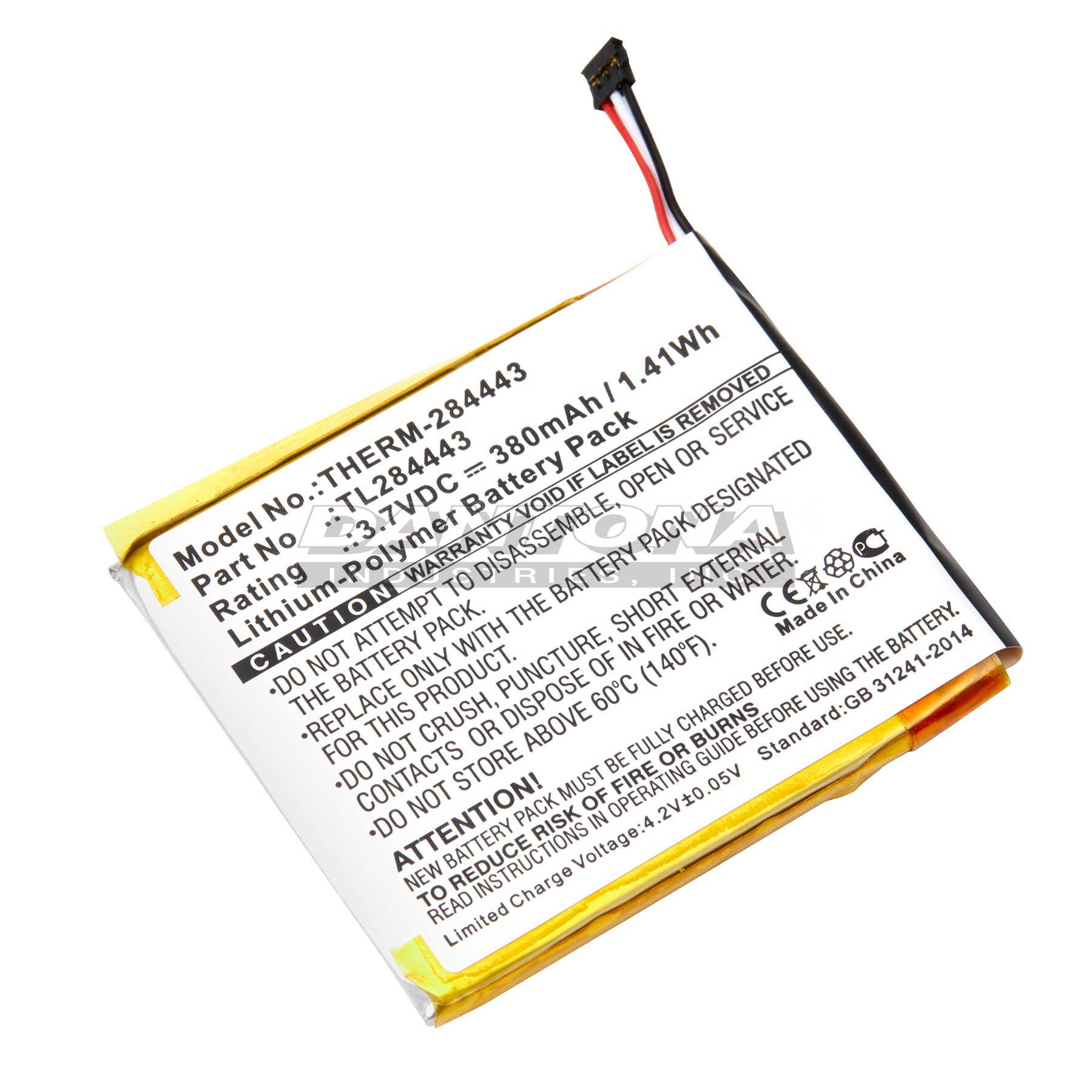 THERM-284443 - Dantona Batteries
